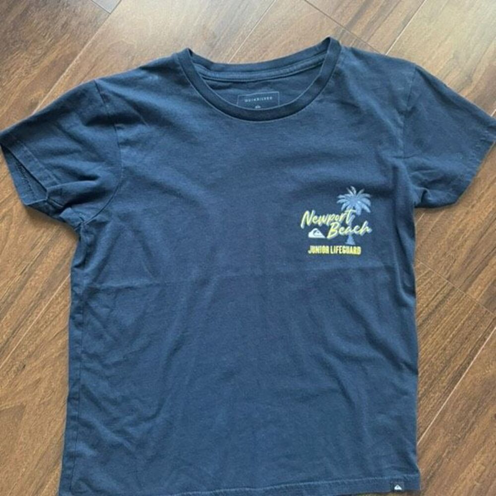 M boys Newport Beach Junior Lifeguard tee shirt